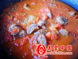 番茄牛肉盖浇饭