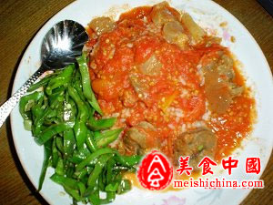番茄牛肉盖浇饭